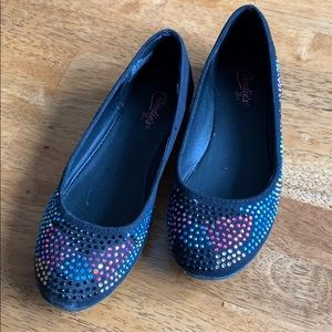 Candies Rhinestone Flats